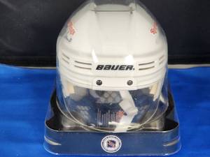 lot 292 image: Bauer Mini Detroit Red Wings Hockey Helmet Autographed by Nicklas Lidstrom No COA