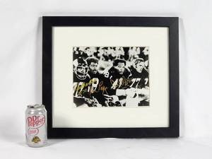 lot 6 image: Awesome Autographed Photo of the Minnesota Vikings Purple People Eater Defenseman No COA