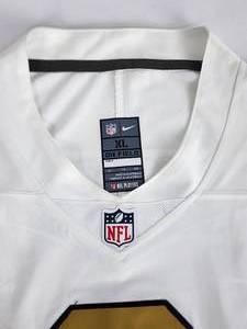 lot 279 image: Authentic New Orleans HOFer QB Drew Brees Football Jersey Adult size XL