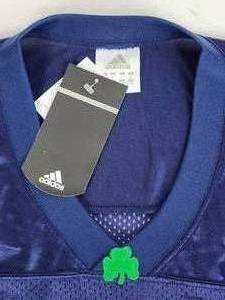 lot 218 image: University of Notre Dame Fighting Irish Football Jersey Adult Size XL
