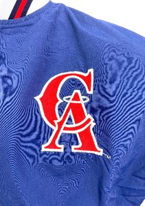 lot 63 image: California Angels Starter Jacket - Size Large