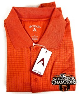 lot 57 image: Colorful Collection of Nike, Callaway and Antigua Golf Shirts - Mens Size Large