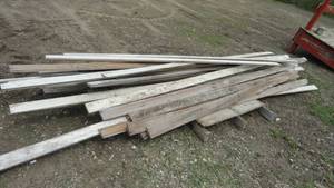 Used Barn Lumber, 40 pc 10 to 14 Lengths