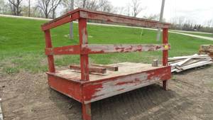 Used Deck Green Treated 8 x 59