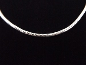 lot 30 image: .925 Sterling Silver Thick Cable Necklace