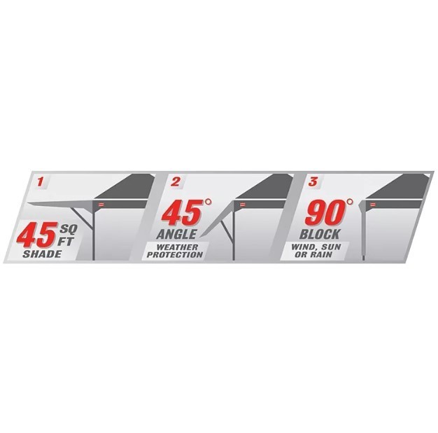 lot 506 image: NEW Rawlings Official NFL 10 x 10 Swing Wall Tailgate Canopy - Green Bay Packers