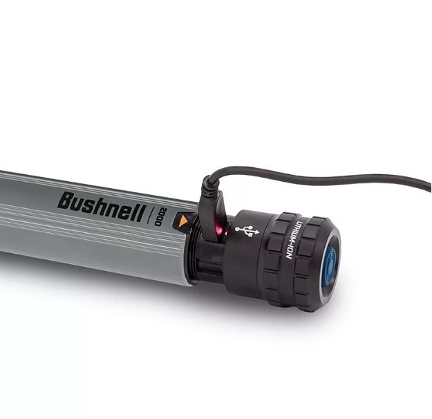 lot 523 image: NEW Bushnell 2000 Lumen Rechargeable Flashlight