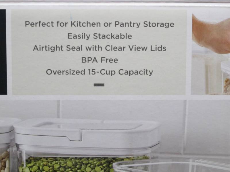 Fliplock Storage Containers 4 Pack