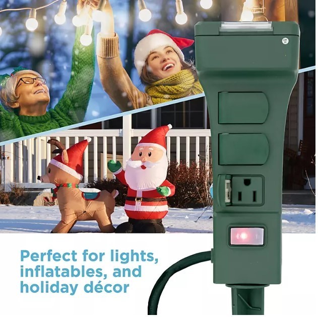 lot 625 image: NEW Woods Outdoor Holiday Dcor Timer With Remote
