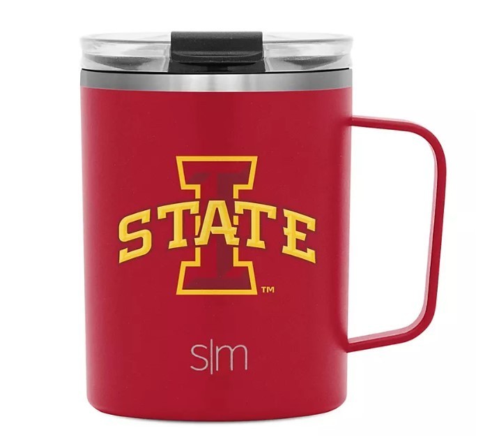lot 611 image: NEW Simple Modern Collegiate Officially Licensed Insulated Drinkware Scout Mug 2-Pack - Iowa State Cyclones