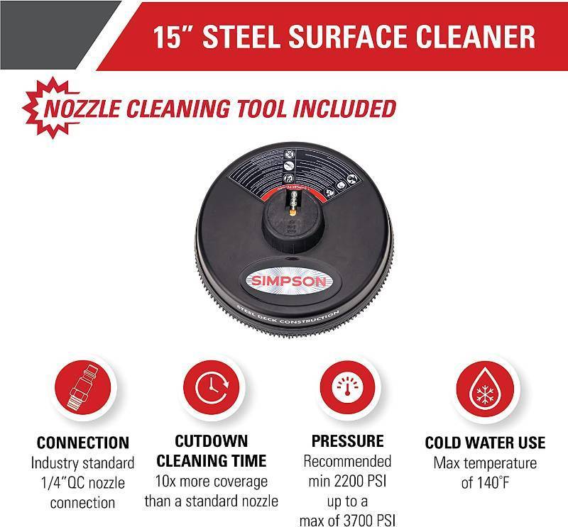 lot 606 image: NEW Simpson Professional Pressure Washer Accessory Kit - 80266