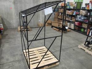 lot 404 image: Welded Metal Frame Built Fit Onto Pallets - Perfect for Projects
