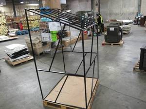 lot 430 image: Welded Metal Frame Built Fit Onto Pallets - Perfect for Projects