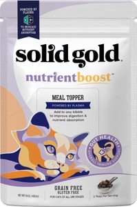lot 711 image: NEW Solid Gold Nutrientboost Cat Food Meal Topper Powered By Plasma