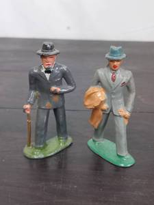 lot 100 image: Metal Figurines