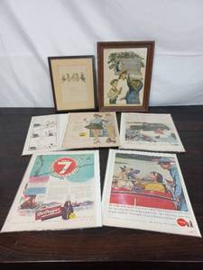 lot 112 image: Vintage Advertising Ephemera And More