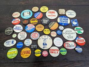 lot 13 image: Collection Of Vintage Buttons