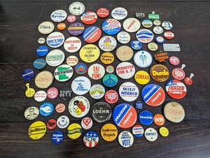 lot 14 image: Collection Of Vintage Buttons
