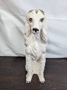 lot 39 image: Porcelain Dog Figurine