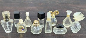 lot 68 image: Collection Of Small Empty Perfume Bottles