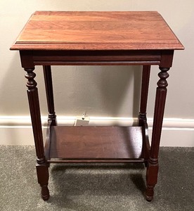 lot 79 image: Petite Vintage Wooden Table