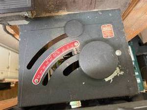lot 102 image: Tomlee Tool 7.25 Inch Table Saw