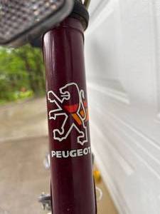 lot 106 image: Peugeot 12 Speed Racing Bike