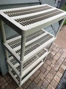 lot 118 image: Shelf Plastic Garage Storage Piece
