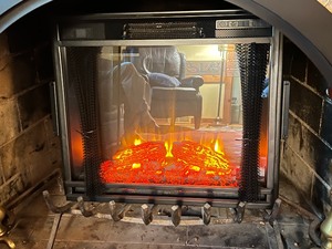 lot 39A image: Electric Fireplace Insert