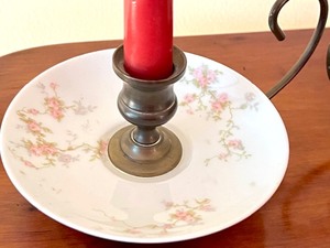 lot 26 image: Pair of Lovely Vintage Candle Holders