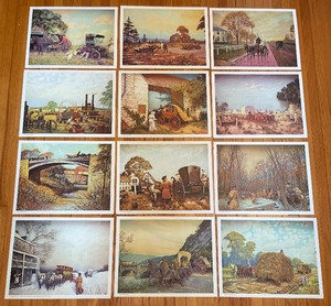 lot 155 image: The Story of Roads 12 Print Set