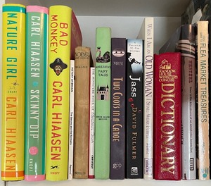 lot 170 image: Large Grouping of Books and the Bookshelf
