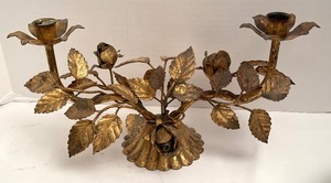 lot 198 image: Vintage Gilded Home Decor Items