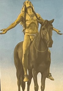 lot 204 image: Vintage Appeal to the Great Spirit Framed Print by Cyrus Dallin