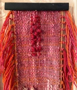 lot 217 image: Vintage Yarn  Fiber Art