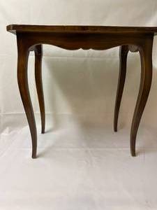 lot 237 image: Vintage Wooden Accent Table