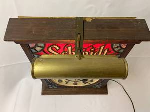 lot 261 image: Vintage Schmidt Lighted Wall Clock