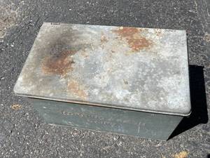 lot 309 image: Vintage Metal Morning Fresh Dairy Cooler