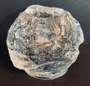 lot 347 image: Four Kosta Boda Snowball Votive Candle Holders