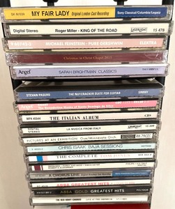 lot 359 image: CDs and a CD Stand