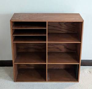 lot 69 image: Vintage Teak Wood Shelf