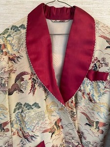 lot 25B image: Awesome Vintage Japanese Silk Jacket