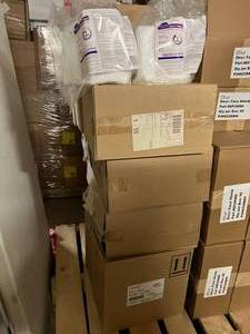 lot 8 image: MSRP $1800  11 Cases (4Bagscs) NEW Diversey Oxivir 1 Wipes Ready-To-Use Disinfectant Cleaner Refills (160 sheets per bag) Expiration 522
