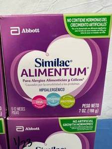 lot 10 image: Lot Of Abbott Similac Alimentum Hypoallergenic Infant Formula With Iron and Similac Pro-Sensitive Expiration 123