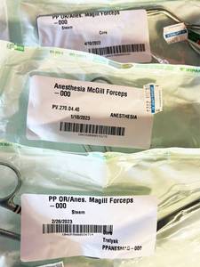 lot 120 image: Large Lot of Anesthesia MaGill Forceps