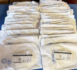 lot 123 image: MSRP $4000 Large Lot (Approximately 40) NEW In Package Zimmer Hemovac Autotransfusion System Infection Control Exudate Bag 450 ml Expiration 3-23