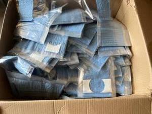lot 38 image: 1 Open Case NEW Plastic Surgical Cover Drapes