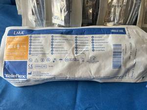 lot 40 image: Mixed Lot Size 2.5 & 4 NEW Teleflex LMA Unique Laryngeal Single-Use Mask Airway Expiration 124