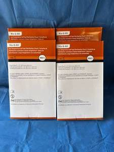 lot 67 image: MSRP $500  4 Boxes (100box) Vis-U-All 886812 Low Temperature Self Seal Sterilization Pouch Expiration 223