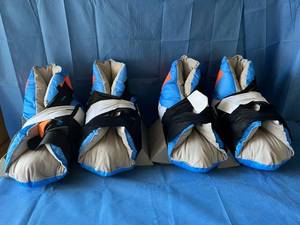 lot 71 image: MSRP $800  Lot of 4 New or Like New Sage&nbspPrevalon - Heel Protection Protector III Boot with Wedge One Size Fits Most